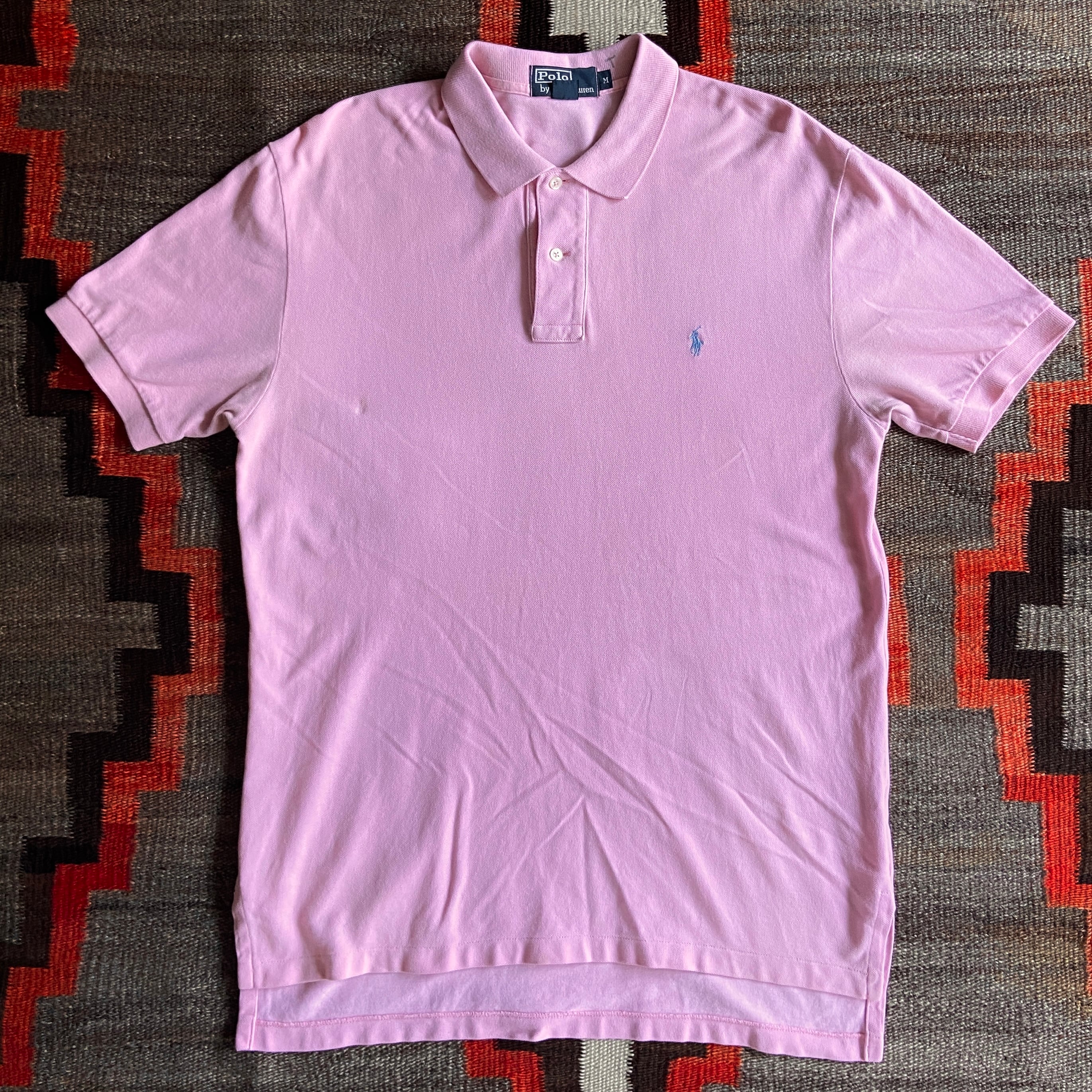 1990s Polo Ralph Lauren S/S Polo Shirt M F744