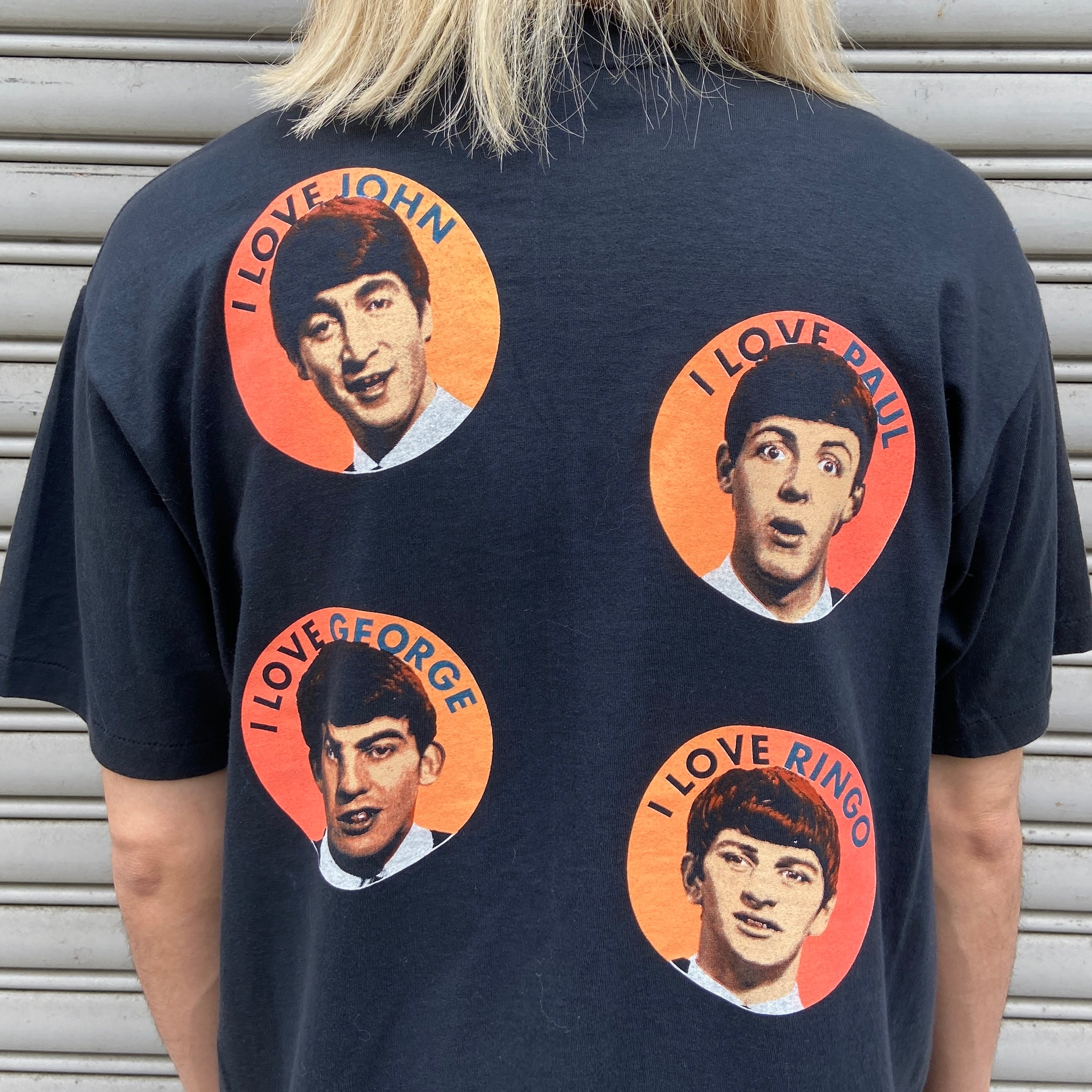 The beatles ビートルズ バンドTシャツ 90s USA製 黒 L | 古着屋 Uan