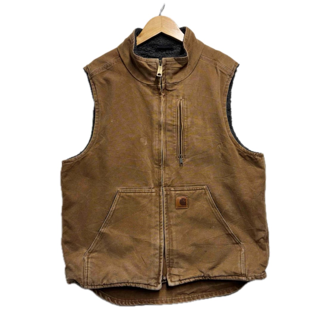 carhartt/カーハート ボアダックベスト ワークベスト アメカジ 古着 fc