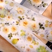 新作予約☆YB136A｜小白家【青葡花蔓】型抜き マスキングテープ / PETテープ