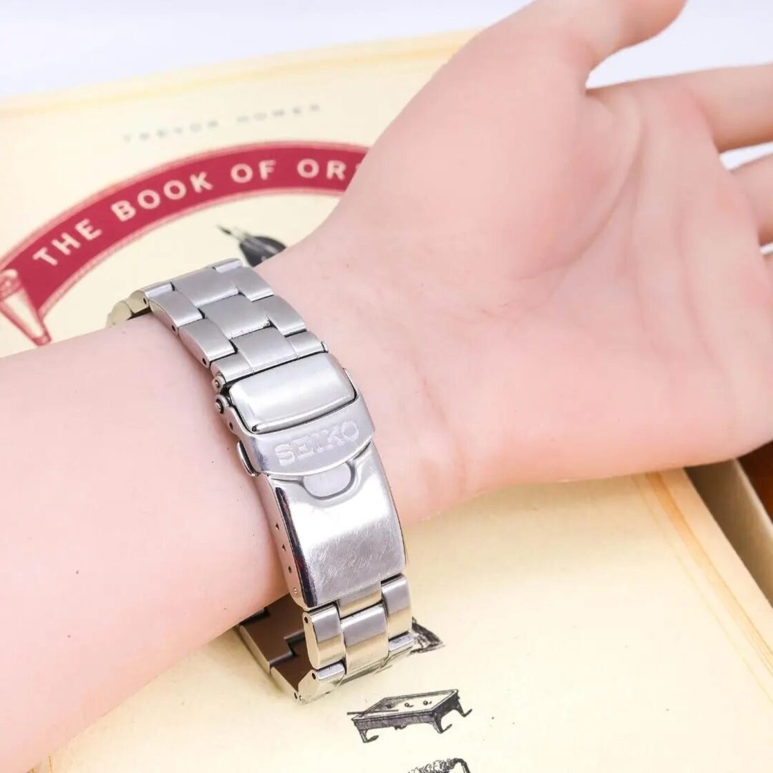 ◇稼働 SEIKO 腕時計 パイロットクロノグラフ ANA ハッピーフライト k 