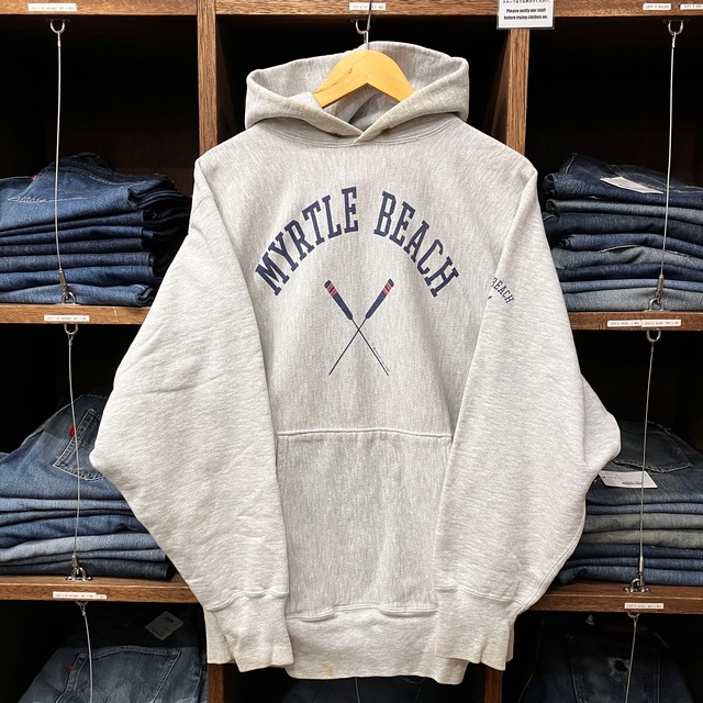 ①1990'S CHAMPION MYRTLE BEATH REVERSE WEAVE SWEAT PARKA