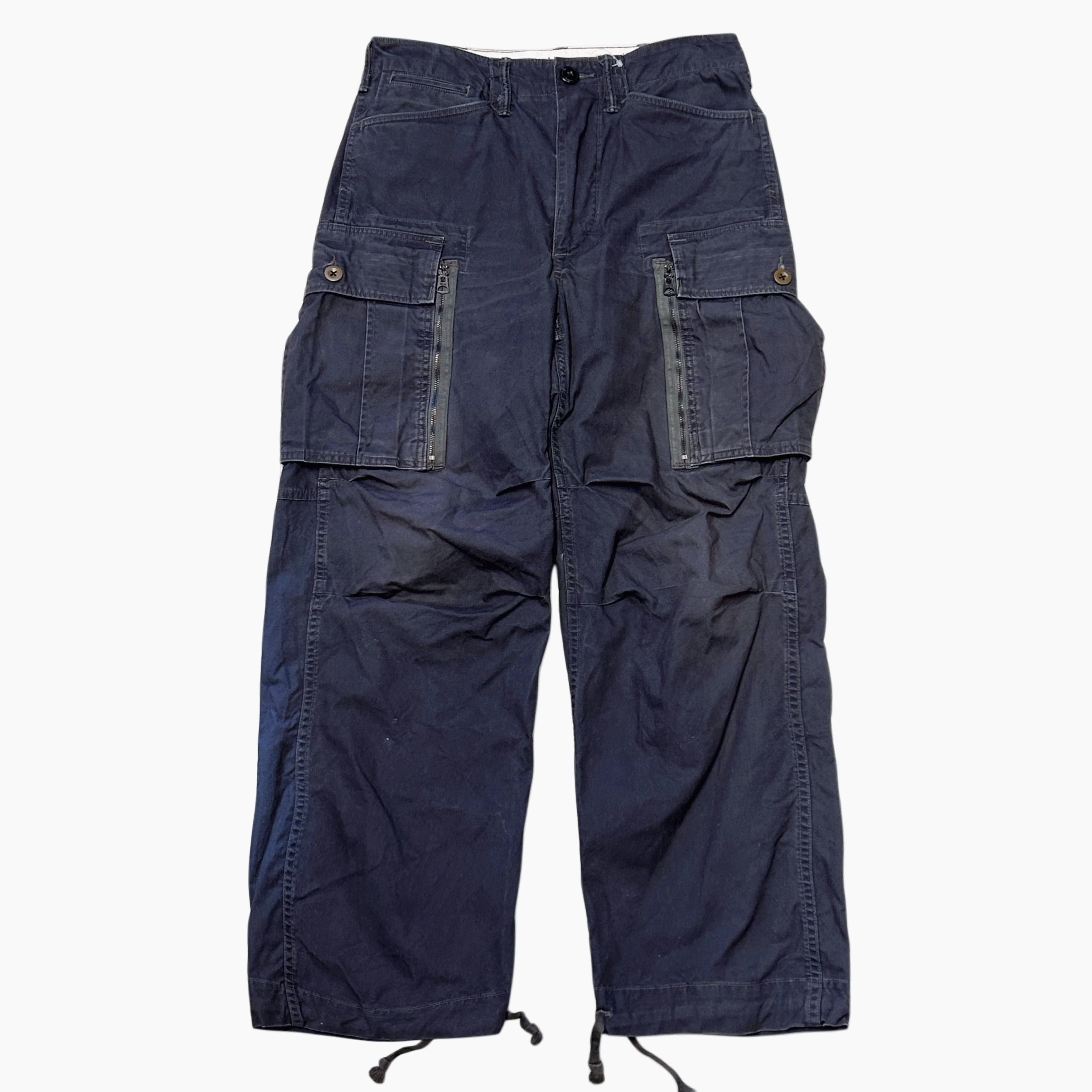 60S US ARMY ベイカーパンツ　グリッパージッパー W33】60s USARMY UTILITY TROUSERS ベイカーパンツ GENERAL ジッパー