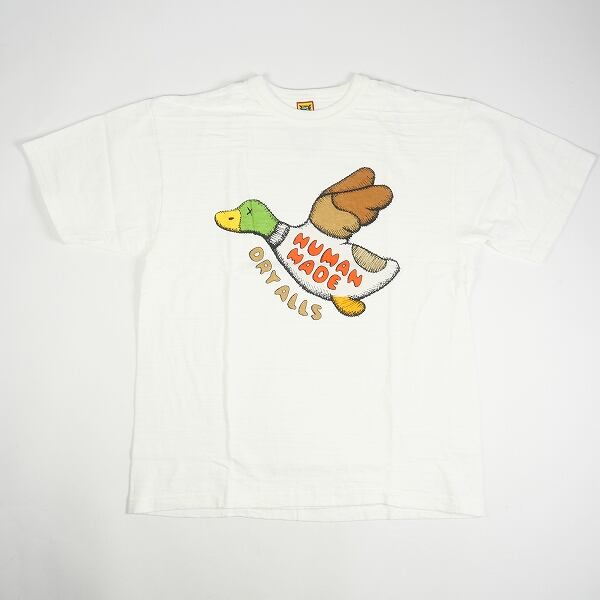 HUMAN MADE DUCK T-SHIRT WHITE  XL