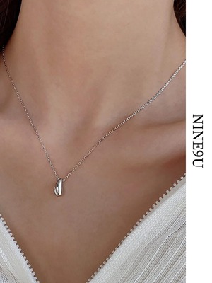 tear-drop simple necklace【NINE-S9262】