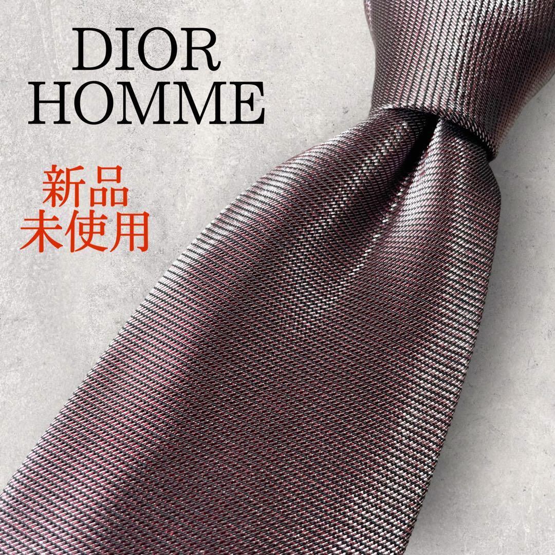 ヴィンテージネクタイ美品✨Dior homme ネクタイ　ディオールオム　トロッター　ナロータイ