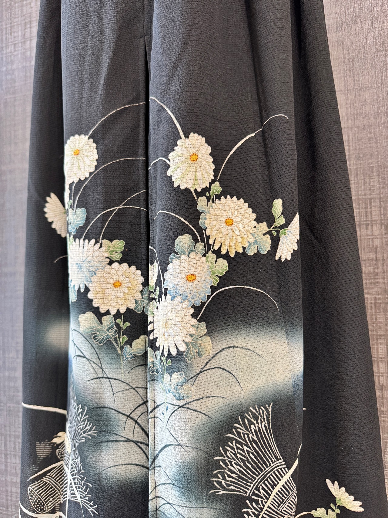 See-through long skirt 668(夏用着物)