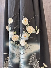 See-through long skirt 668(夏用着物)