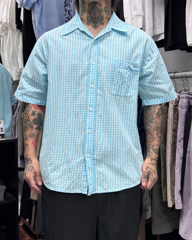 90’s old stussy Design Shirt【Other Side店】