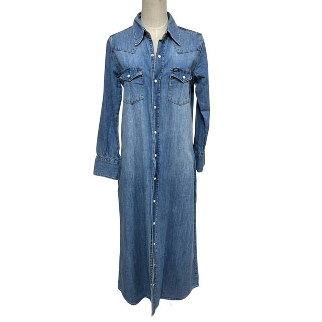 古着 LEE × URBANRESEARCH ROSSO デニム シャツワンピース クリーニング済み レディース Mサイズ