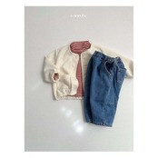 【取寄】minirobe ダーツデニムパンツ｜冬服｜韓国子供服