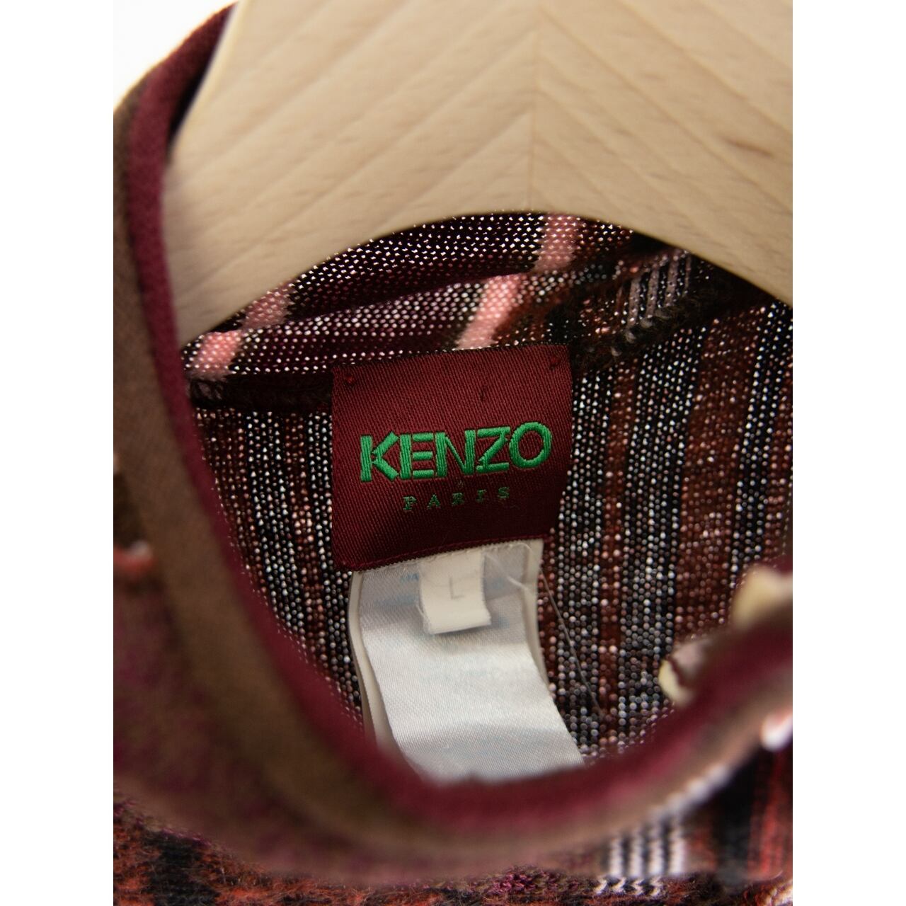 【KENZO】Made in Italy 80's Wool-Acrylic Mohair Blend Flare Sleeve Knit Cardigan(ケンゾー イタリア製ウールアクリル モヘヤ混 フレアスリーブ ニットカーディガン)