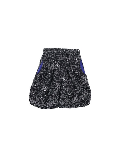 SALE★【solmu select】unica / many bearショートパンツ（ブラック）