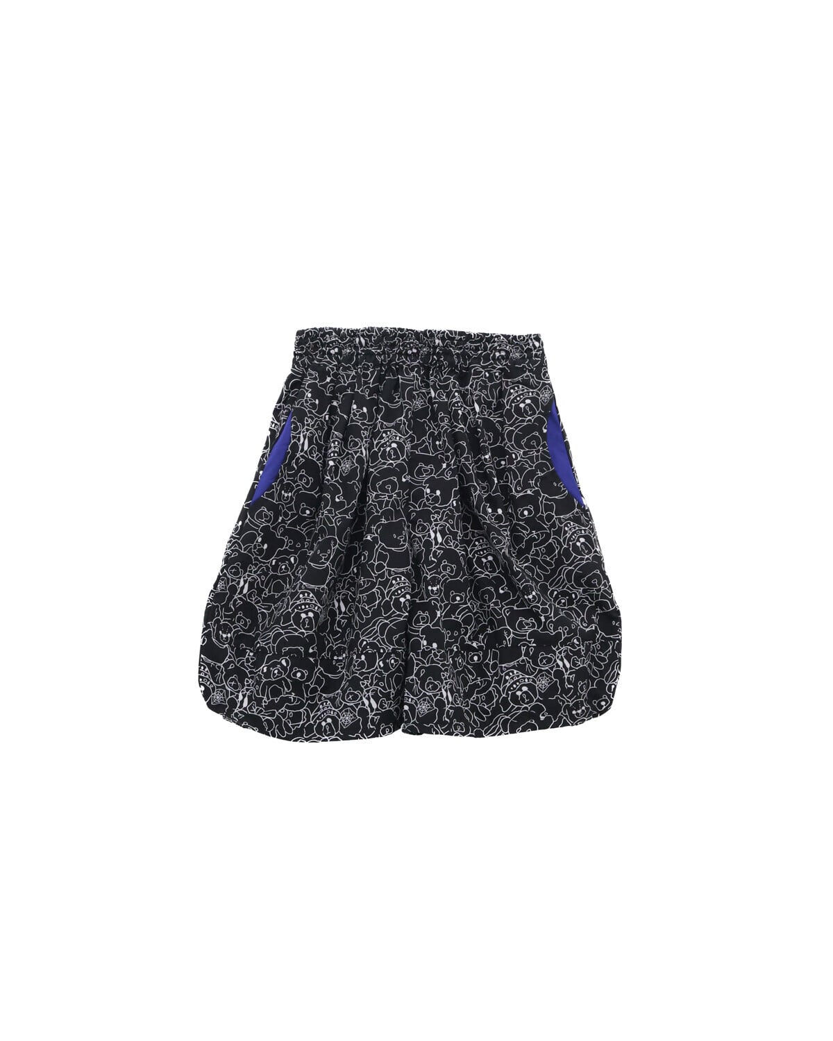 SALE★【solmu select】unica / many bearショートパンツ(ブラック)