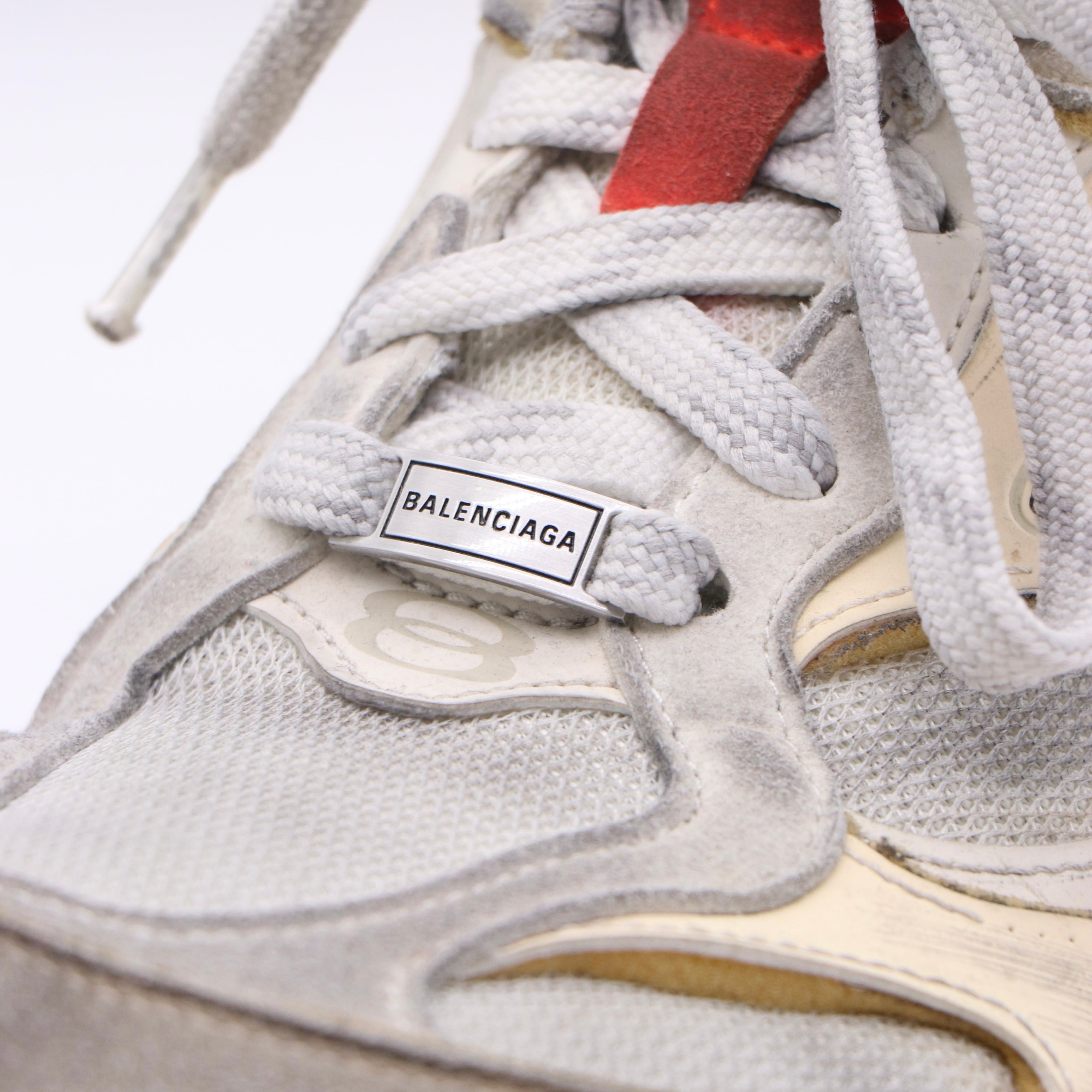 BALENCIAGA カーゴ スニーカー ベージュレッド バレンシアガ | 2122TOKYO
