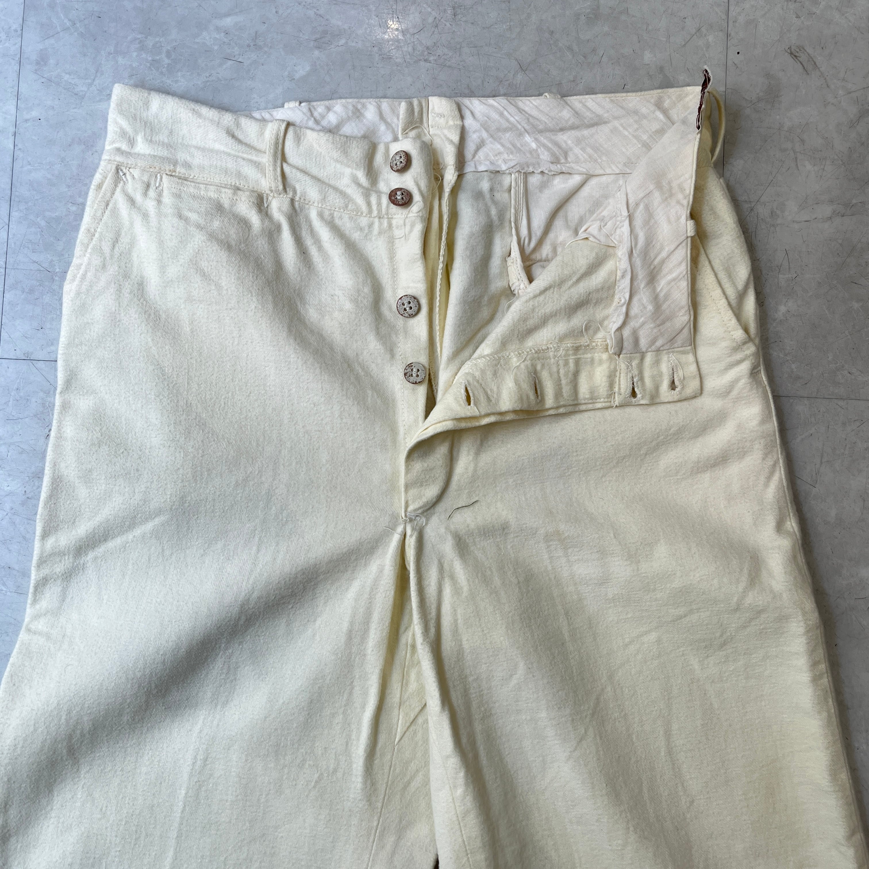 40s 50s A Wellington Fabric Cotton Flannel Pants 40年代 50年代