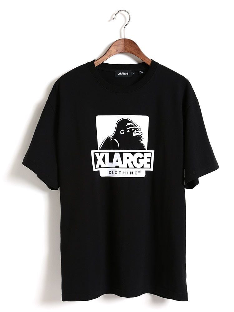 XLARGE (エクストララージ) ロゴプリントクルーネック半袖Tシャツ