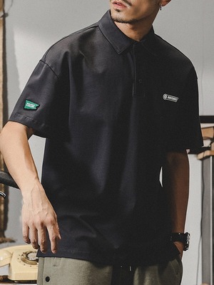 Heavy Short Polo Shirt【L0566】