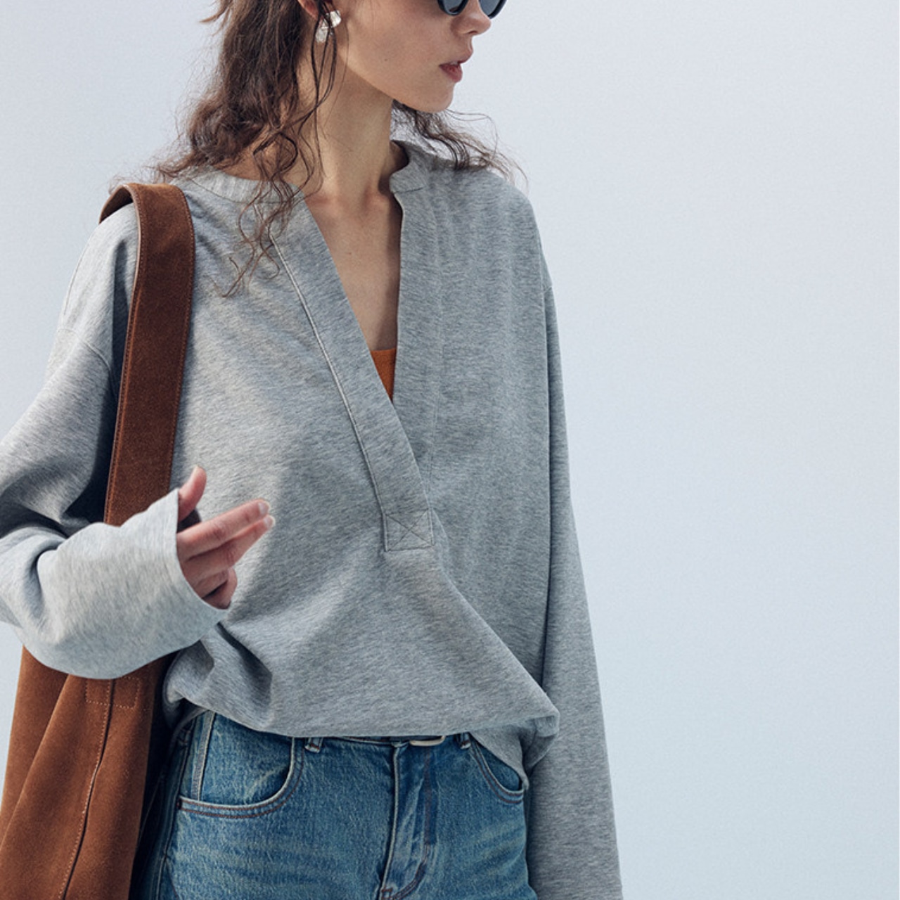 Skipper Neck tops T4293