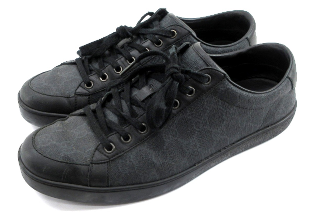USED] GUCCI “グッチ” GGスプリーム ローカット スニーカー 325370 