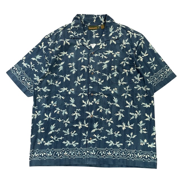 90s Timberland オープンカラーシャツ