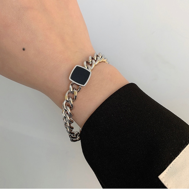 316L Square Chain Bracelet