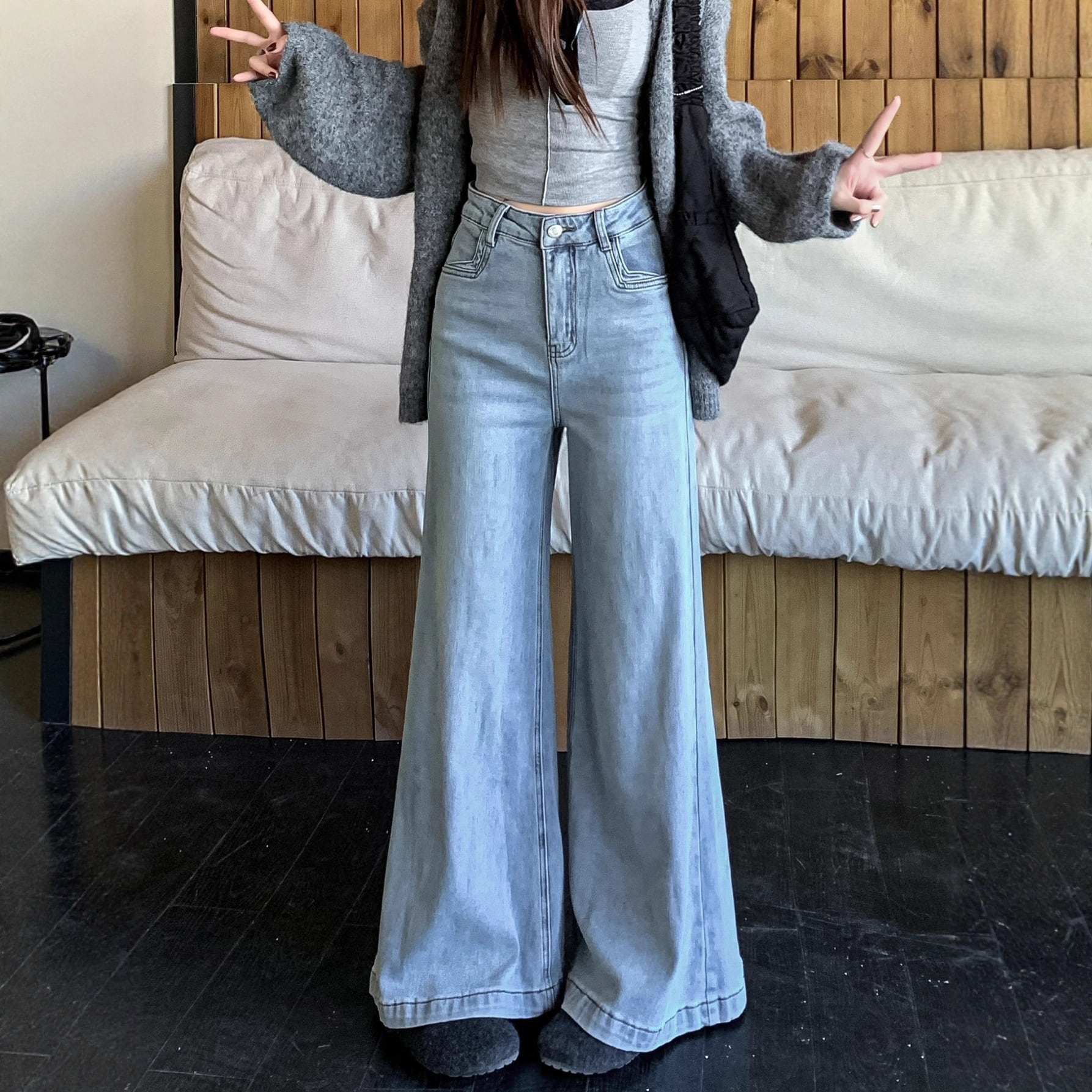 【極美品】 フォクシーニューヨーク　デニム　ガウチョパンツ　S 極美品】 フォクシーニューヨーク デニム ガウチョパンツ S 美品 FOXEY