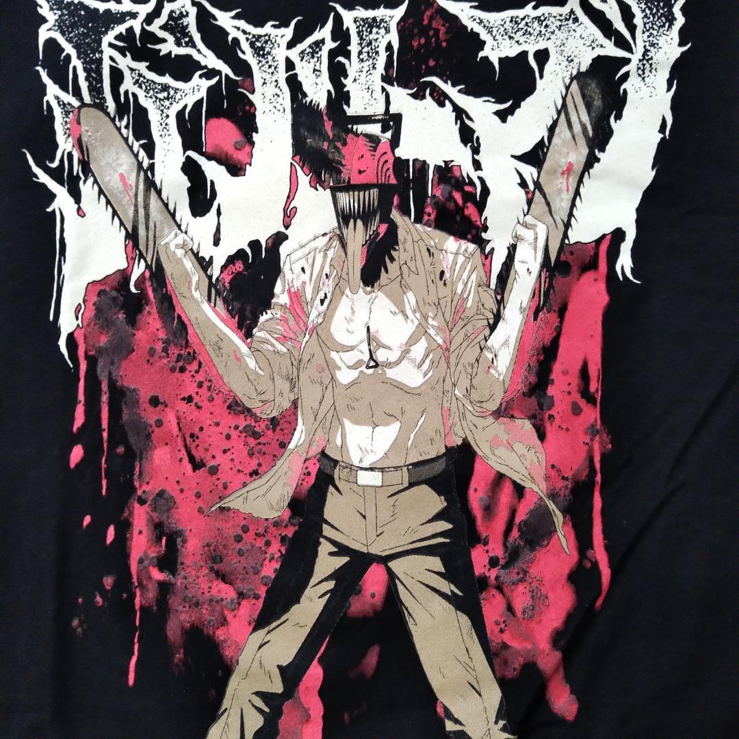 チェンソーマン Tシャツ XLサイズ 黒 デンジ アニメT 海外 チェンソーマン Tシャツ XLサイズ 黒 デンジ アニメT 海外