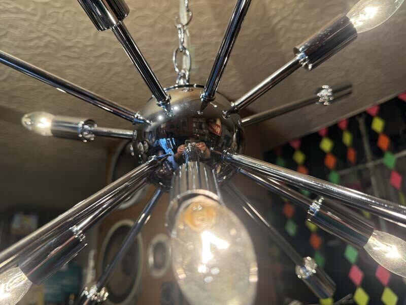 新品 スプートニクランプ16灯 silver/Sputnik Lamp | manana 新品 スプートニクランプ16灯 silver/Sputnik Lamp | manana