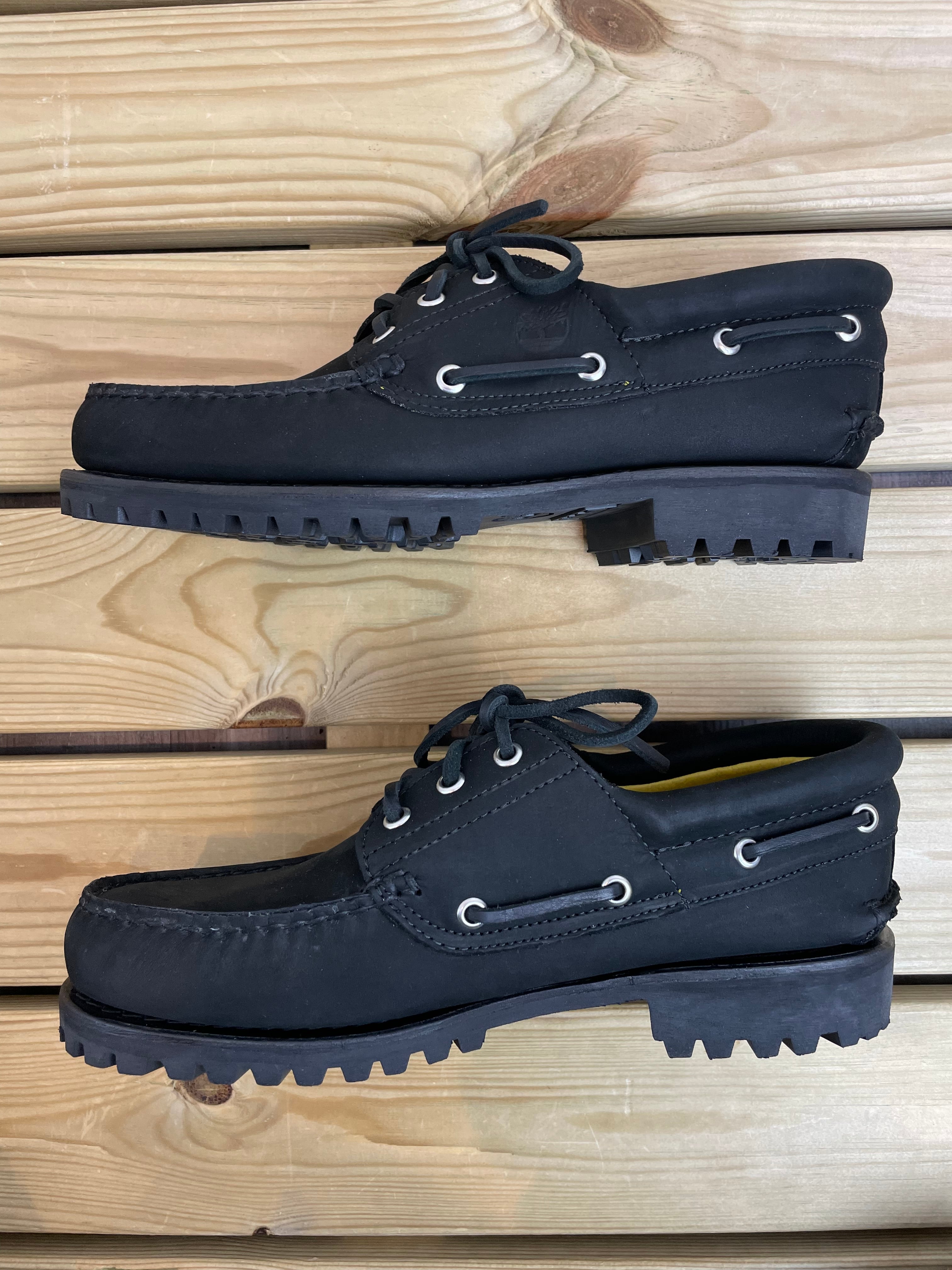 Timberland Authentic 3eye Lug Boot Black Nubuck | M＆M Select shop