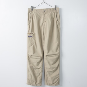 2000s "Patagonia" pocket design nylon wide silhouette trousers