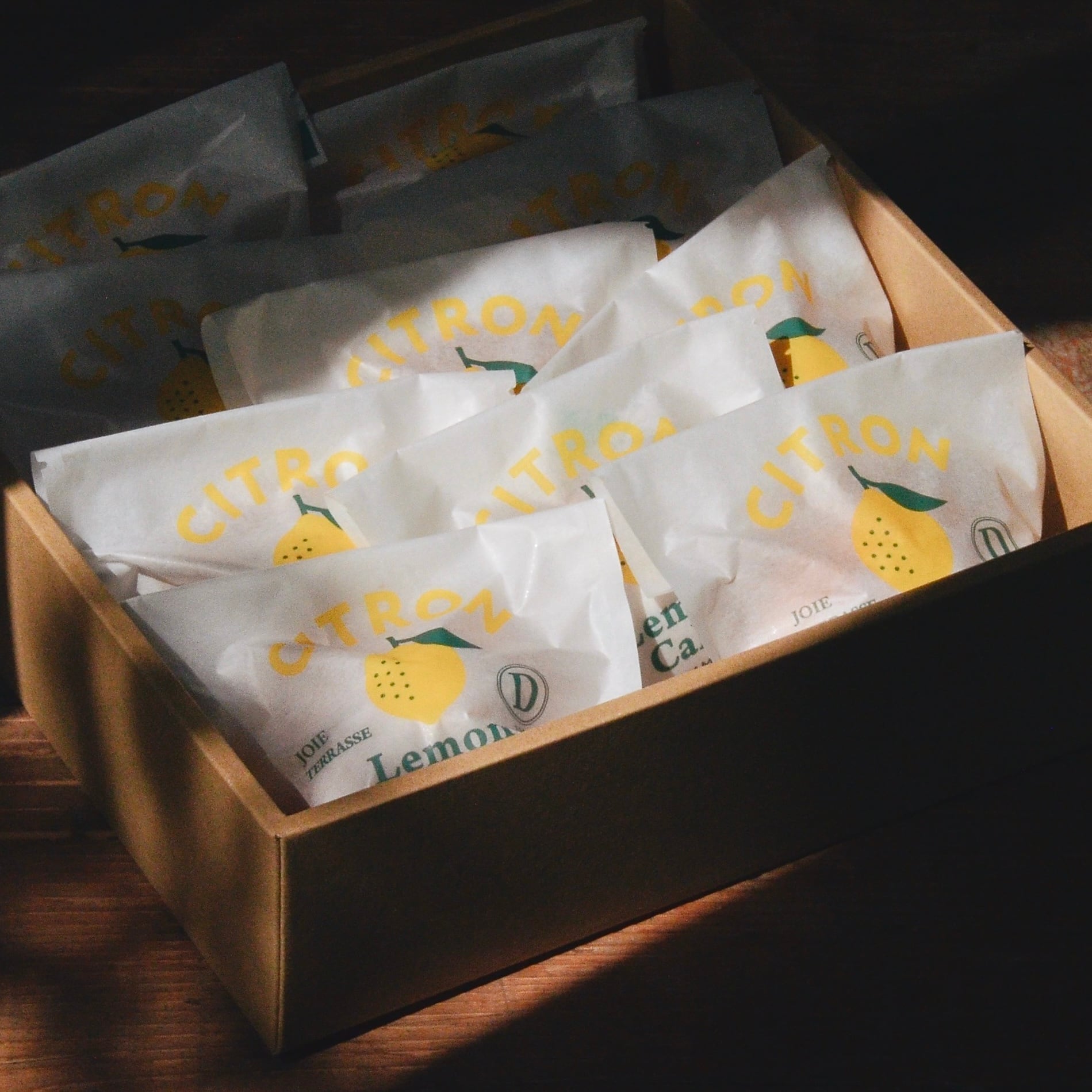 レモンケーキBOX(10個入) | D.joie ONLINE STORE