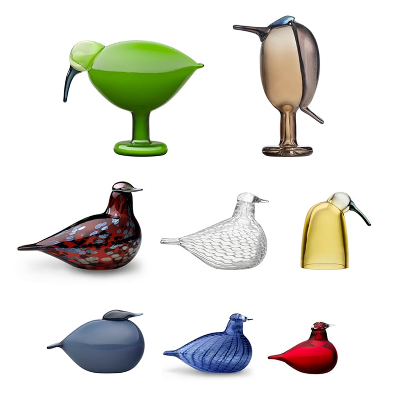 バード バイ トイッカ コマドリ クランベリー［ iittala ］ | REAL