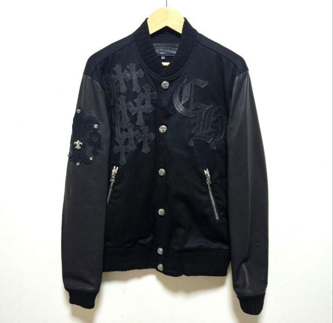 CHROME HEARTS クロムハーツ LETTERMAN JACKET レターマン ジャケット