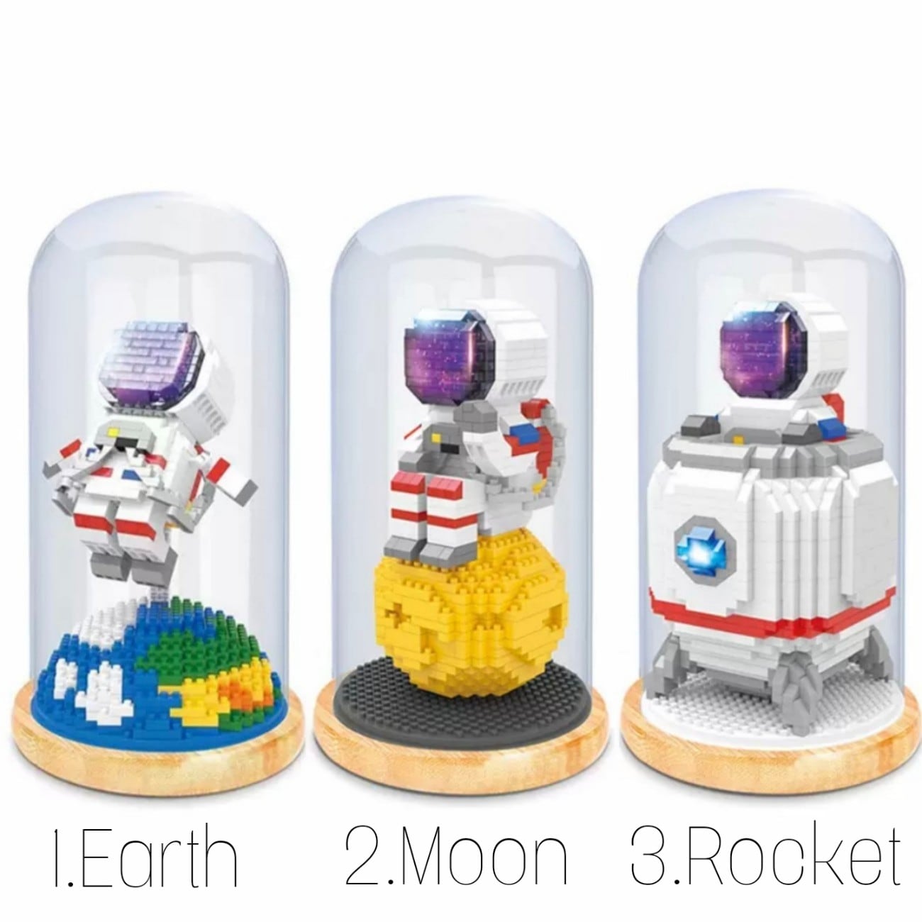 宇宙飛行士 ブロックオブジェ | space products