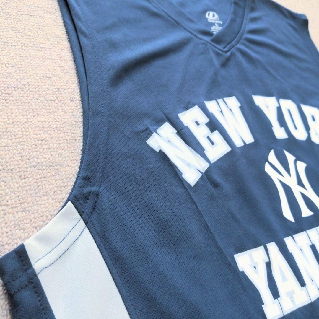 MLB ニューヨーク ヤンキース タンクトップ ゲームシャツ Lサイズ US
