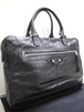 美品◆BALENCIAGA バレンシアガ ミニフォルダー A4対応 男女可 レザー バッグ ブリーフケース 黒◆ 現行でも販売中のビジネス対応モデル♪