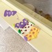 3点セット！柄がポップでかわいい！履き口ひらひらカラフルソックス♪お花柄 靴下 子ども用 キッズソックス キッズ 目立つ 派手