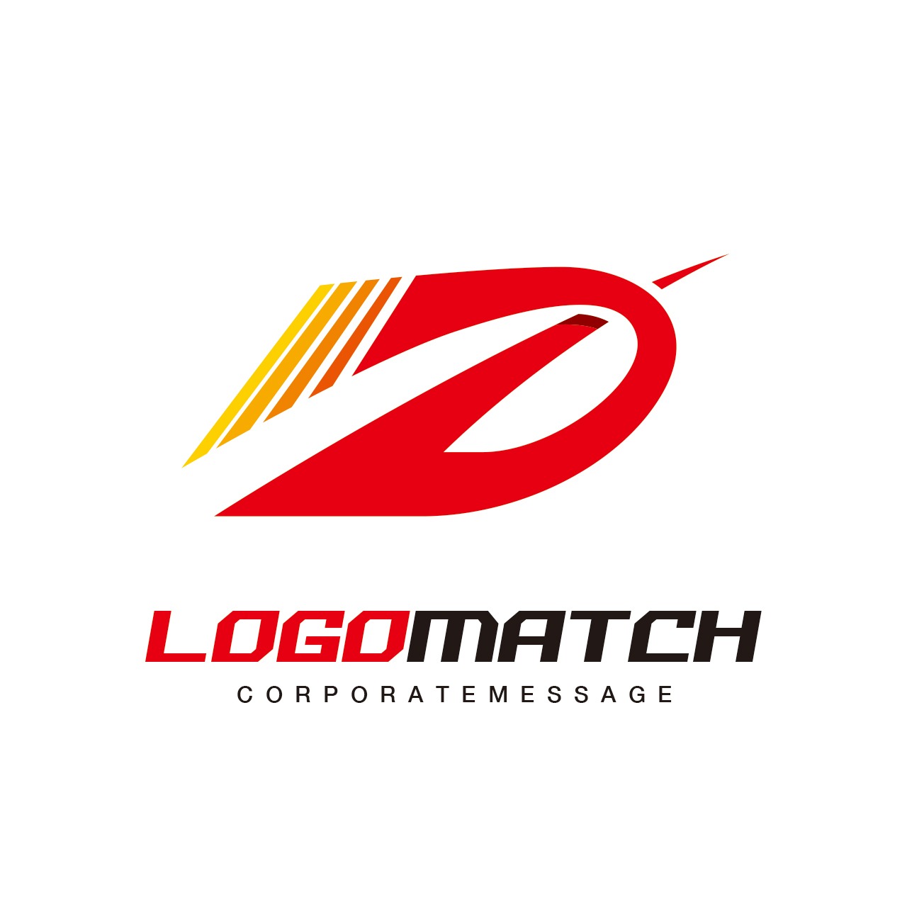 突き進むDのロゴ