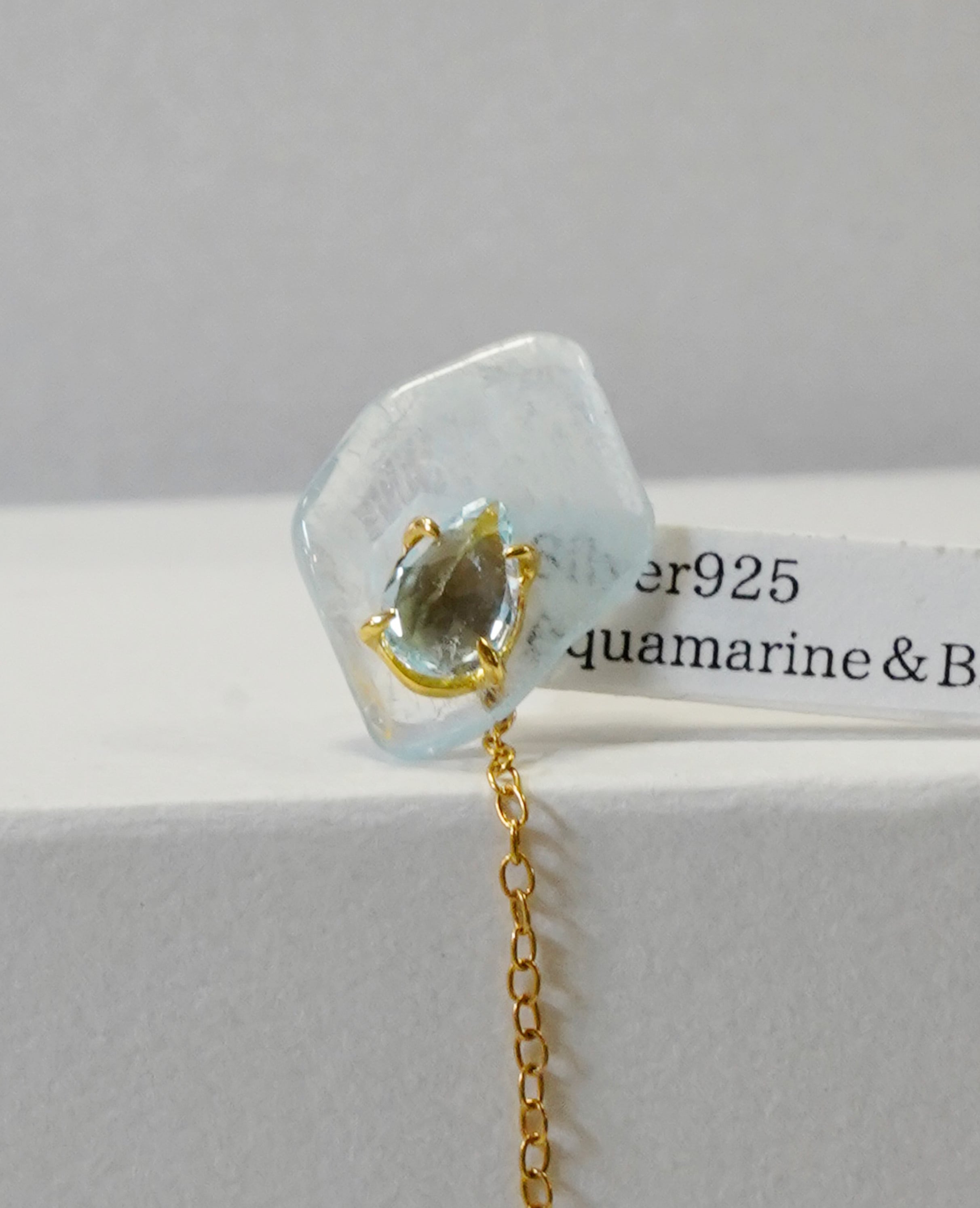 (SV)aquamarine&blue topaz