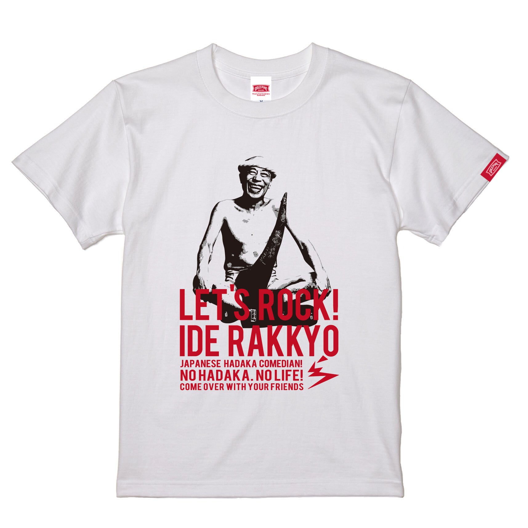 LET'S ROCK IDE RAKKYO-Tshirt【ホワイト】 | rakkyo_onlineshop