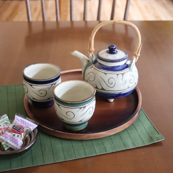 台桧・台湾檜囲碁盤脚・へそ付き木製カバー付き山本大元＃765