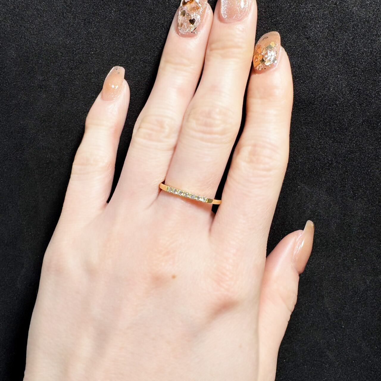 K18YG 0.10ct ダイヤモンド エタニティリング | カオキ | 日本最大級の