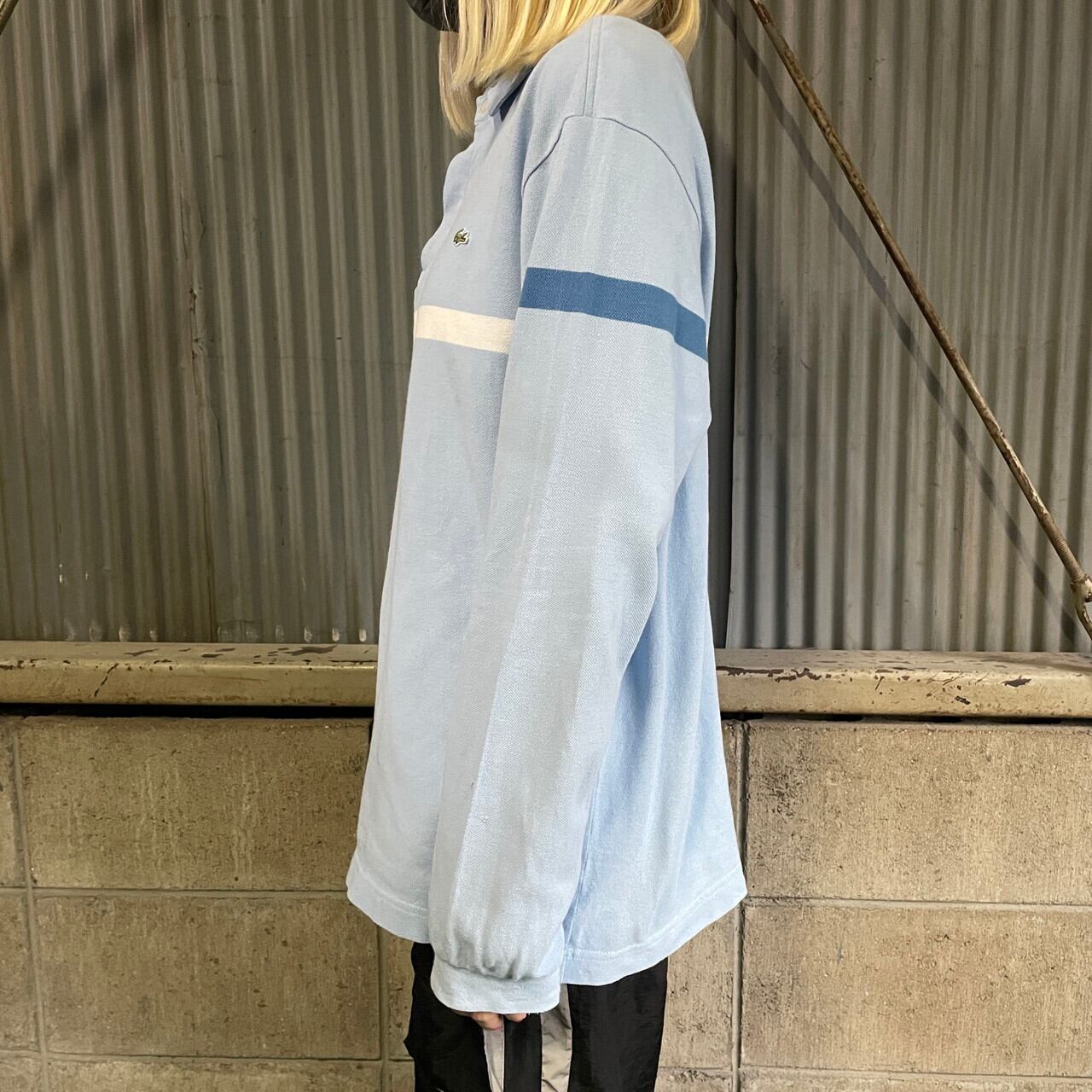 LACOSTE フレンチラコステ 長袖ポロシャツ レディースM相当 古着 90S