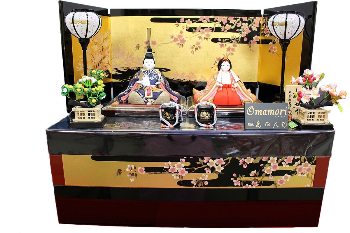 雛人形木目込み喜久絵「桜華雛」収納 | SHIMADA DOLL 雛人形木目込み喜久絵「桜華雛」収納 | SHIMADA DOLL