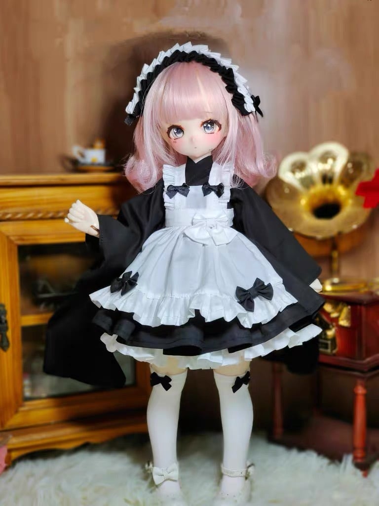 10. ドール アウトフィット ピンク MDD ドルフィードリーム メイド服