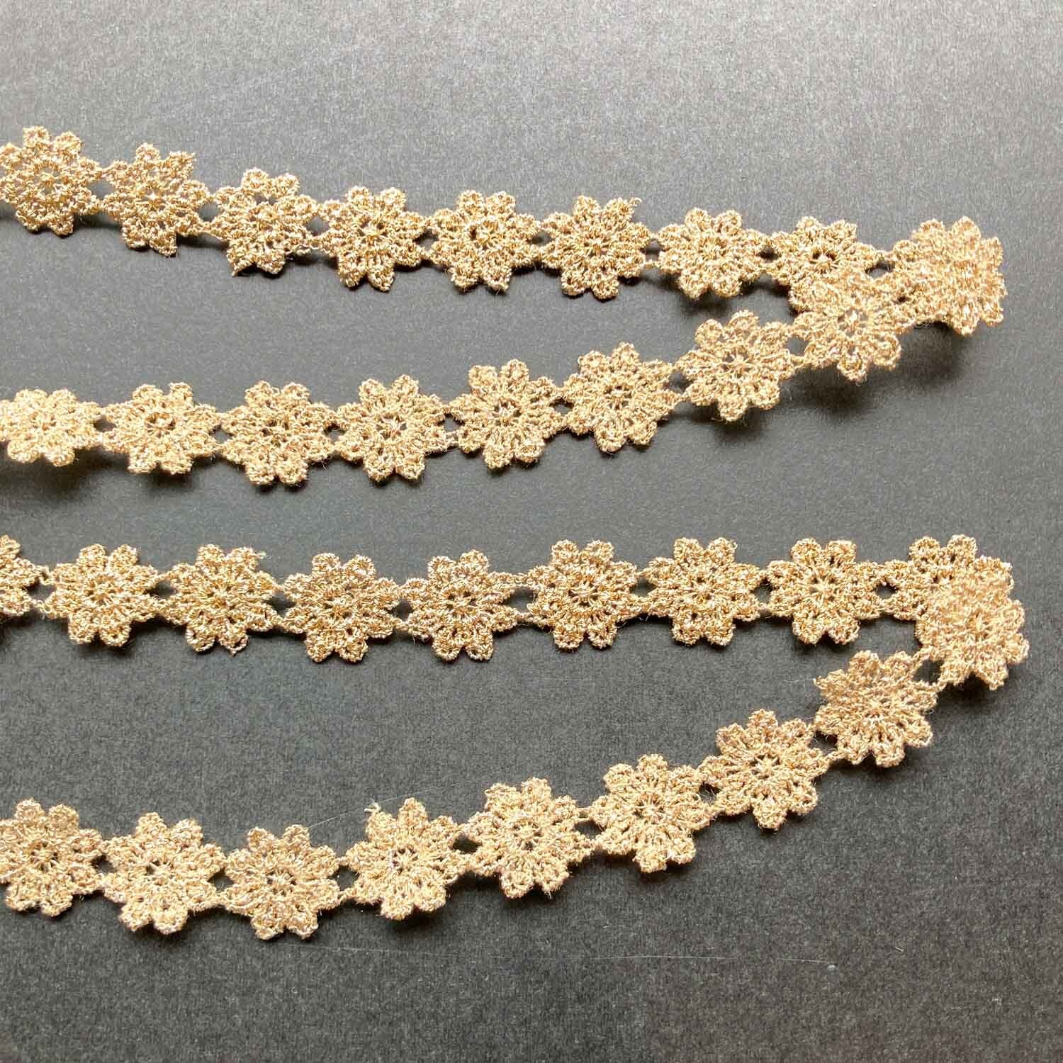 再入荷〉ミニ透かしお花レース（50cm〜） | Dua-アクセサリーパーツ