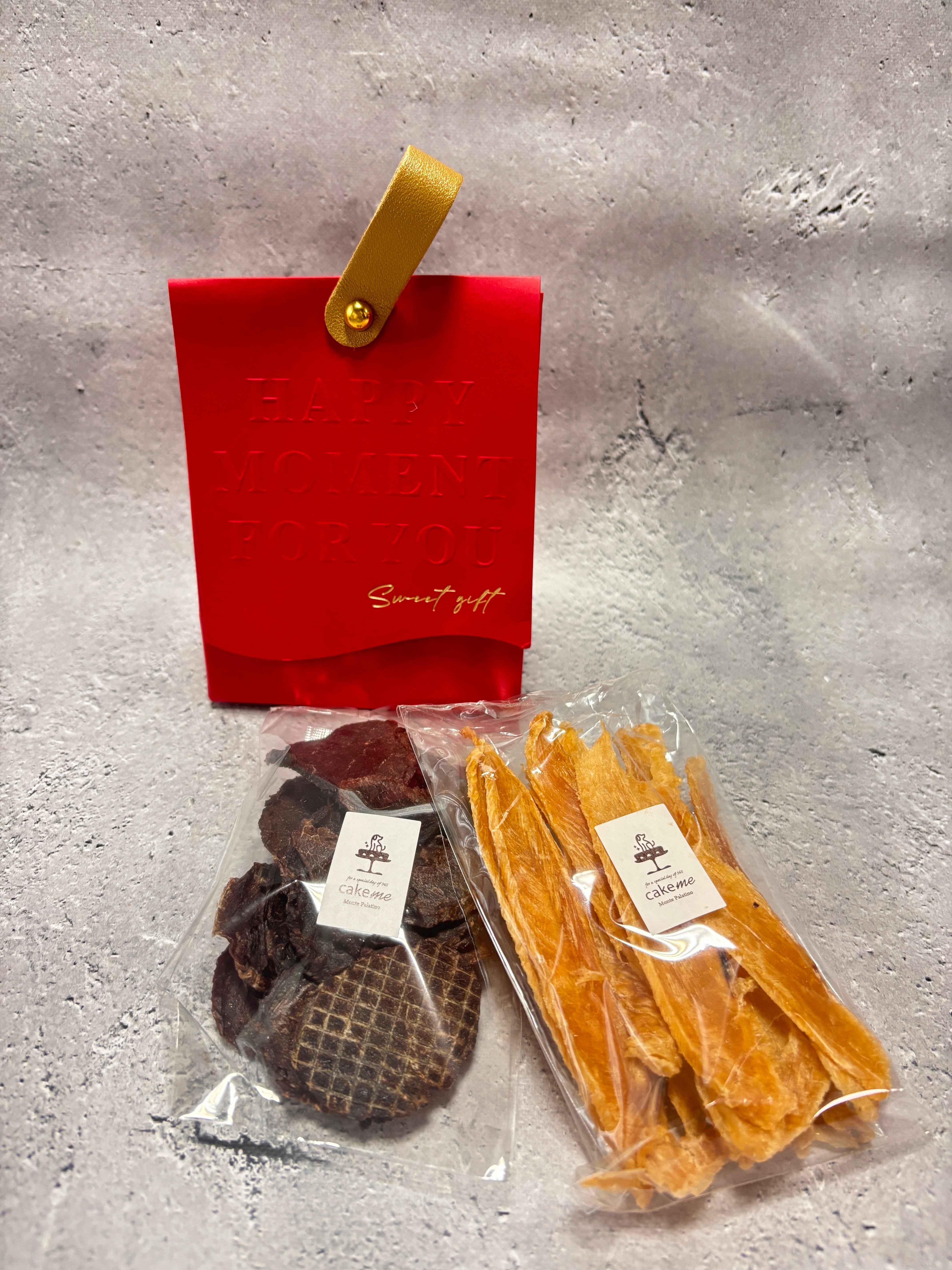 【プチギフト】【プレゼント】ジャーキーセット(ささみ×1袋・鹿肉×1袋)