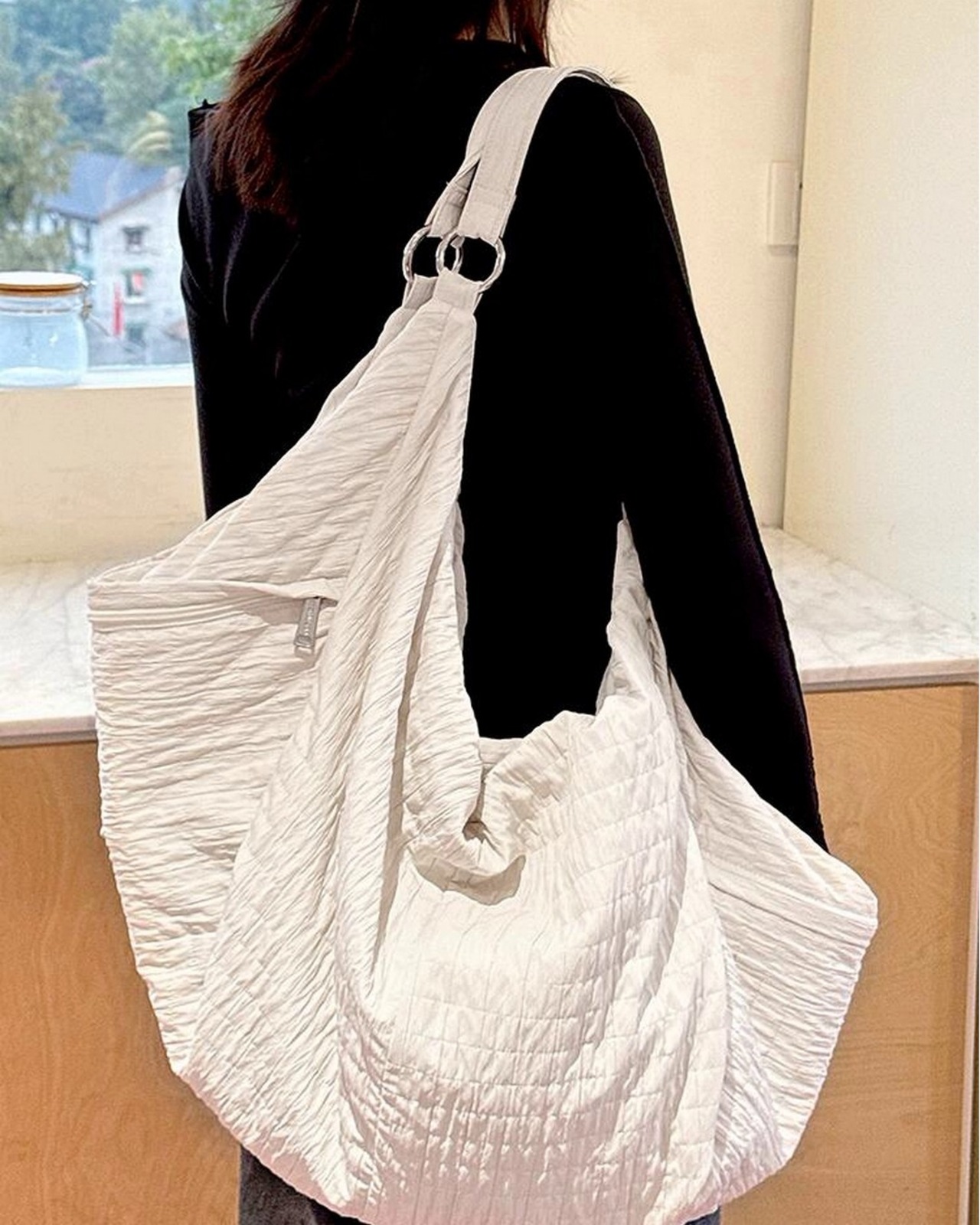 ビッグシルエットトートバッグ 3color A0603 - 10