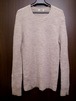 美品◆Acne Studios アクネストゥディオズ アルパカ混ウール 長袖 ニット セーター◆ 温もりを感じさせるアルパカ混のウールニットセーター